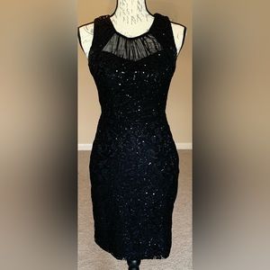 Beautiful Black sequins dress for cocktail party or special occasions
